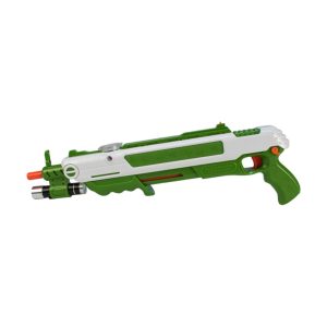 Bug-A-Buster 3.0 salt gun in white and green with under-barrel aiming laser